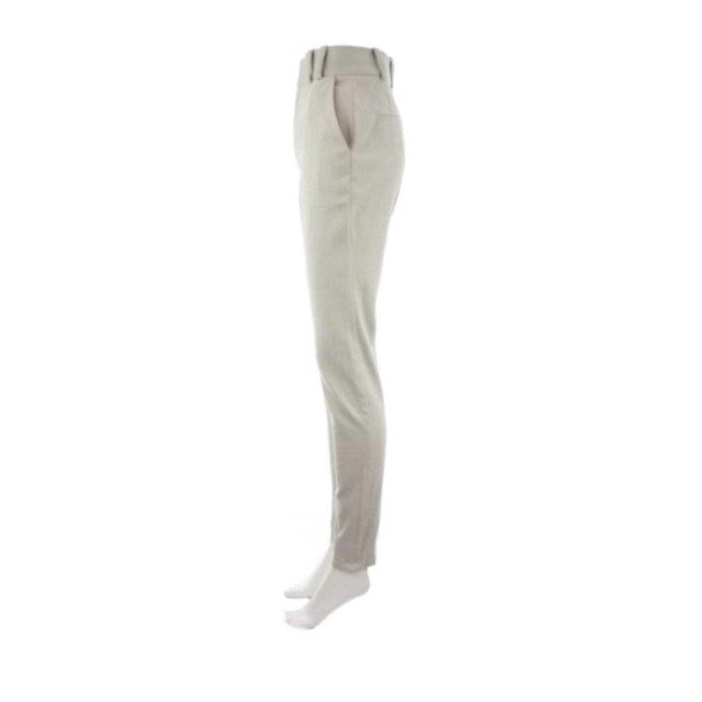GUCCI Beige Straight Leg Pants Size 2 - Picture 3 of 4